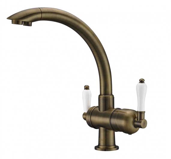 ZORG смеситель + кран д/фильтра   ZR 327 YF ANTIQUE     НОВИНКА