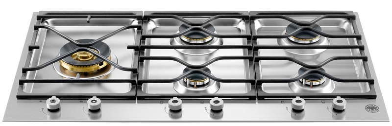 BERTAZZONI  варочная панель газовая 90см   PM365S0X    нерж.