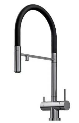 KERN смеситель для кухни 2061 mat gun   +фильтр     