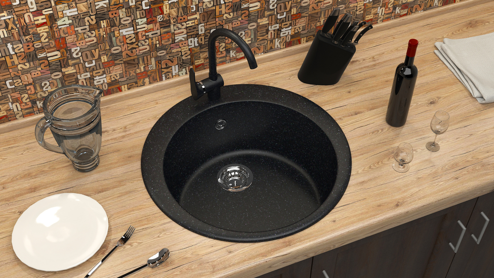 ZETT lab   мойка для кухни   510     круглая 507*507   (без сифона) _