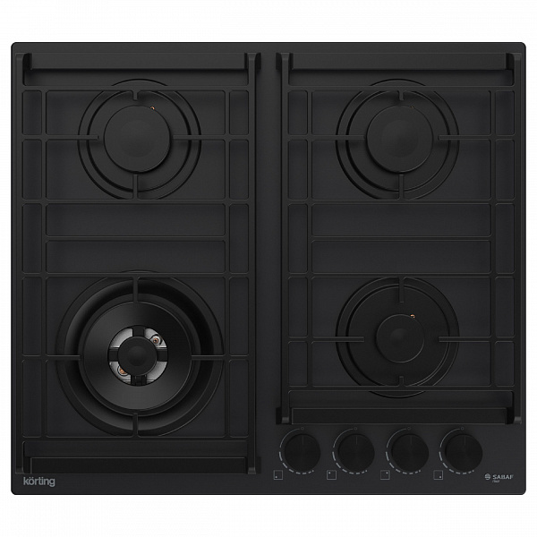 KORTING   варочная панель газовая   HG 6235 CTN   черн.мат.
