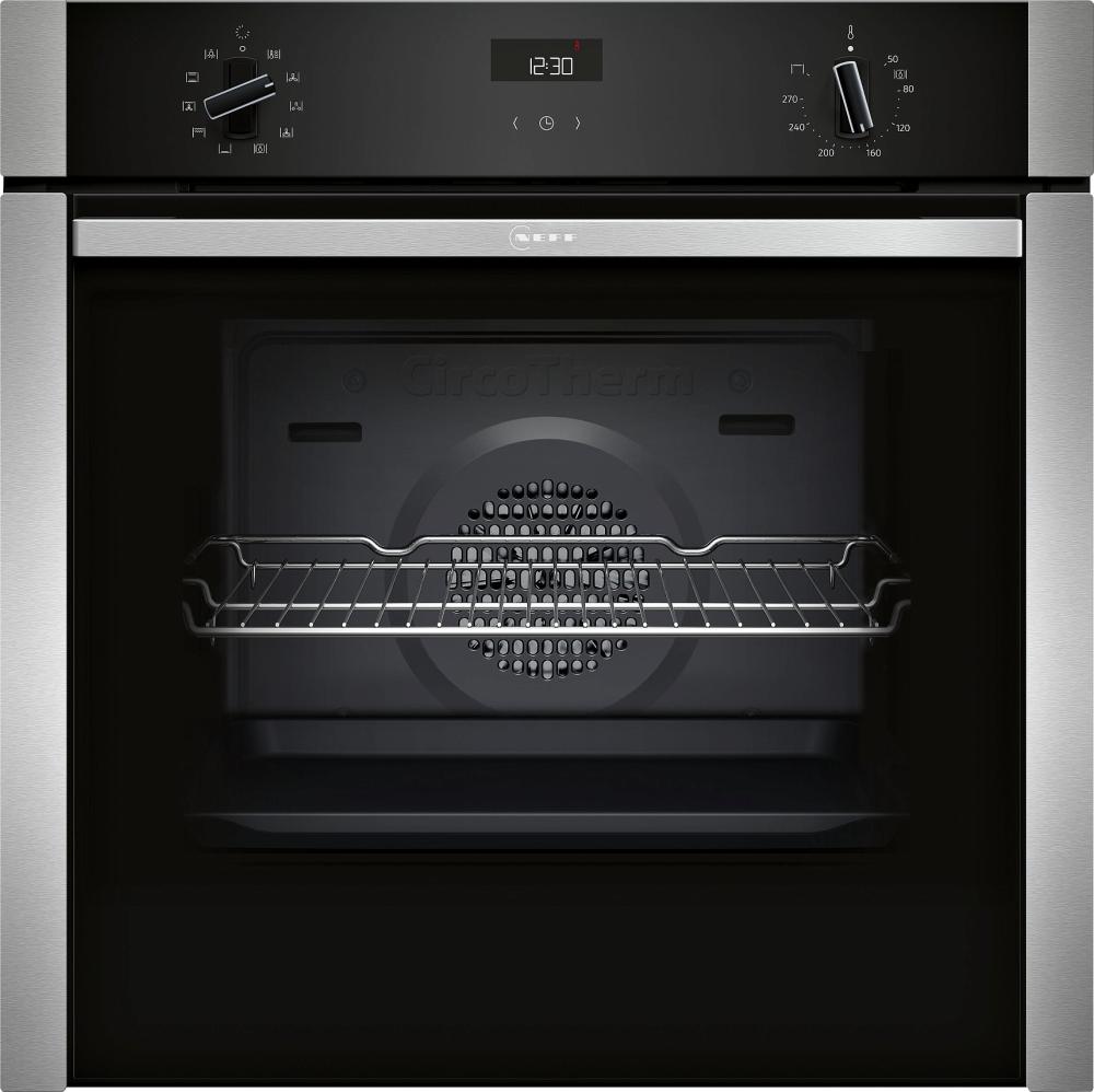 NEFF духовой шкаф электрический  B3ACE4AN3F   Нерж., закатная дверь  