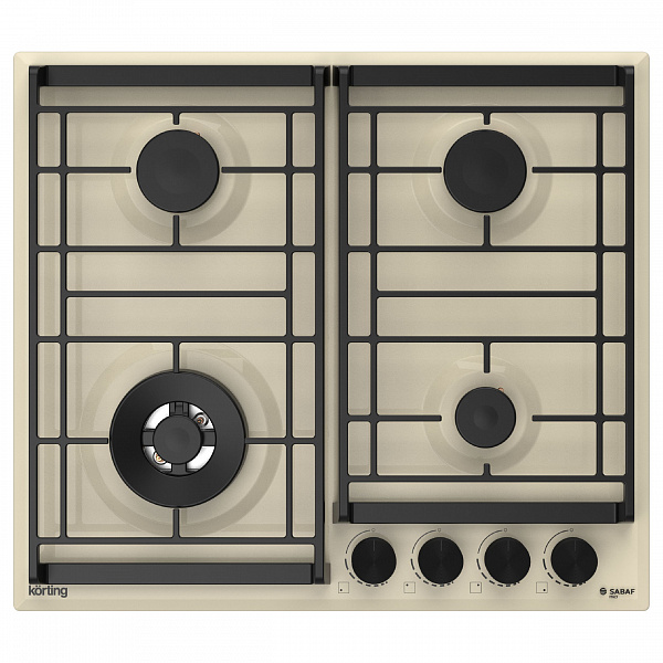 KORTING   варочная панель газовая   HG 6302 CTB   беж.