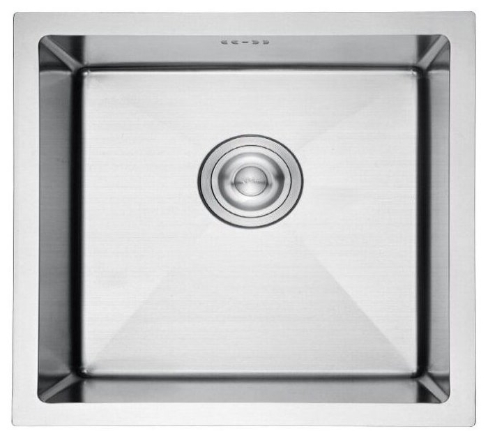 LEDEME  кухонна мойка  RK 35043   (500*430)   сатин, подстольный   /5