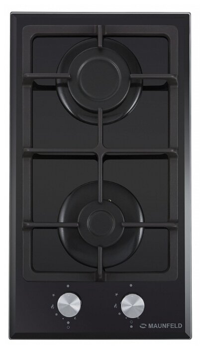 MAUNFELD  домино газовая    EGHG  32.3 CB/G      чёрн.,стекло _ 