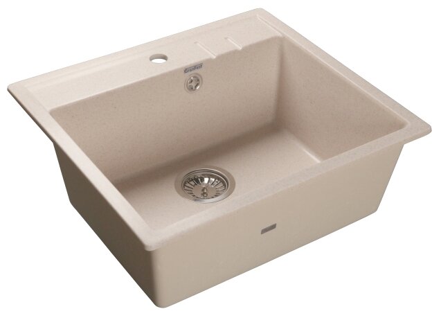 GRANFEST Мойка мрамор QUADRO GF-Q--560 1-чаш. 560*500мм     \\\