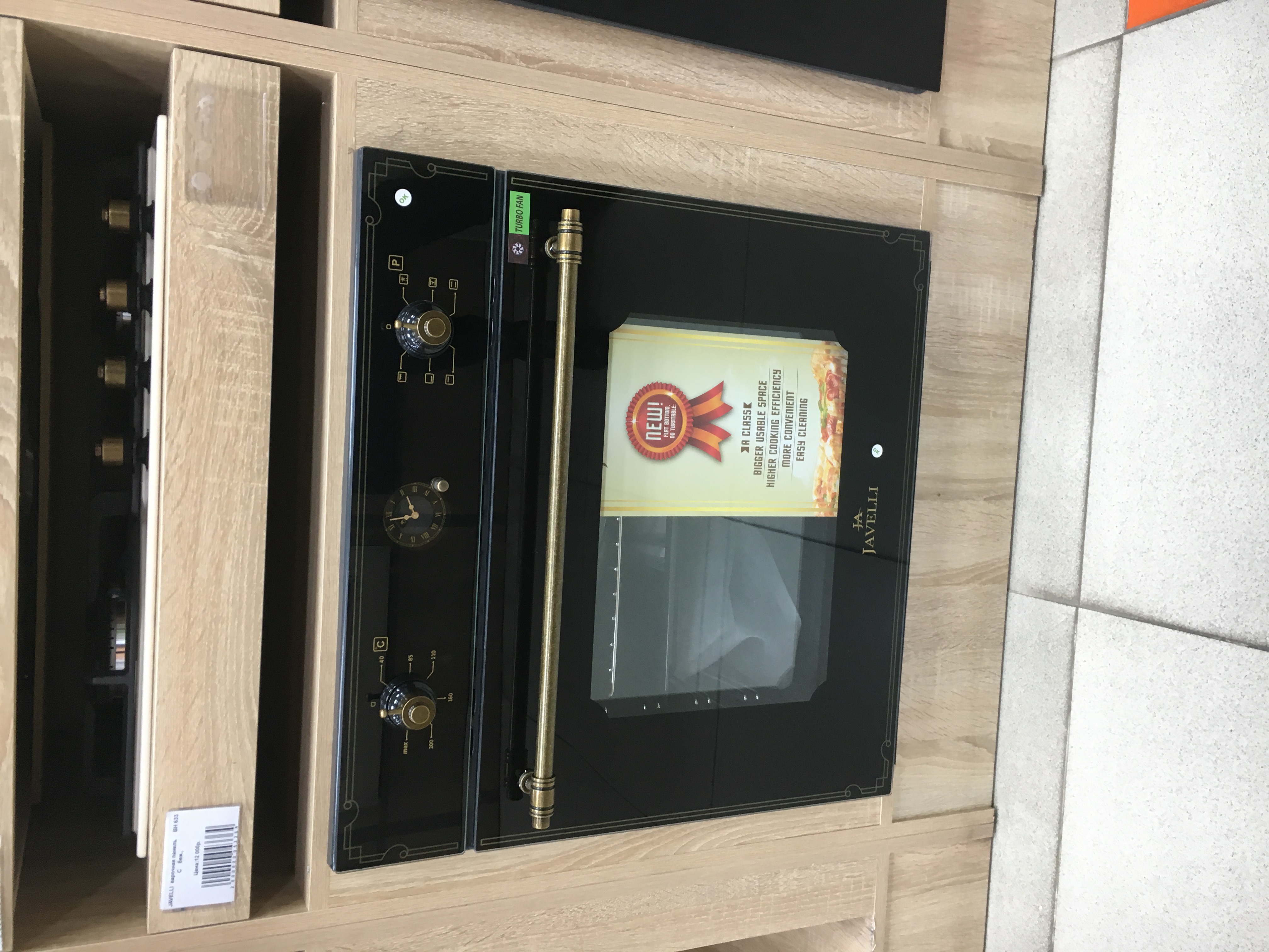 JAVELLI  духовой шкаф электрический   BO 6 STB   черн.