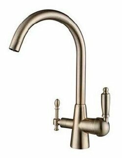 KAISER  смеситель для кухни  Vincent   31744 -3  бронза  +чистая вода          8*  