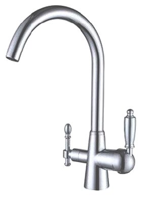 KAISER  смеситель для кухни  Vincent   31744 -5  серебро  +чистая вода          8* 