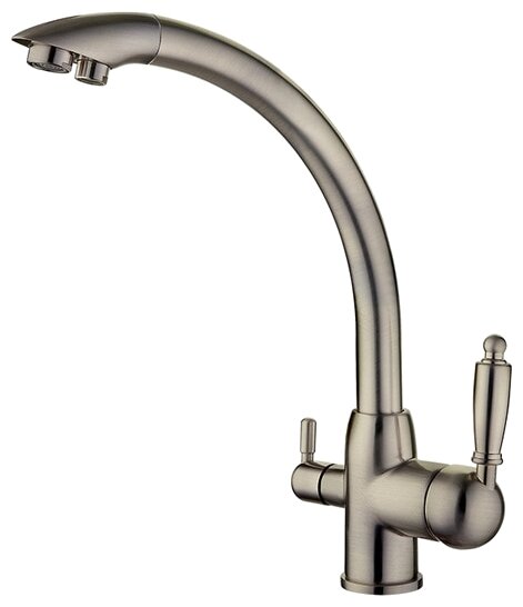 LEDEME   смеситель д\кухни  L 4455 C-3  бронза   /10 _   