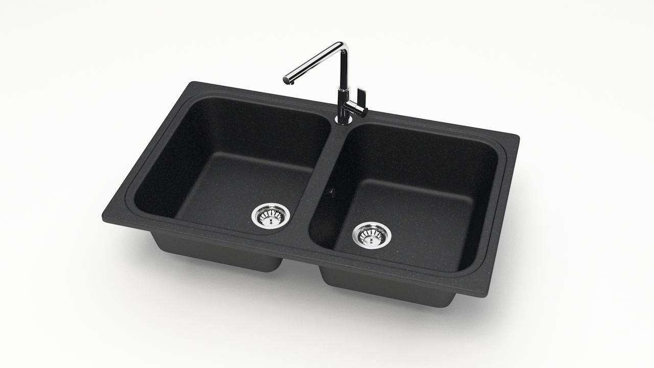 ZETT lab   мойка для кухни   20     2чаши 780*500   (без сифона)