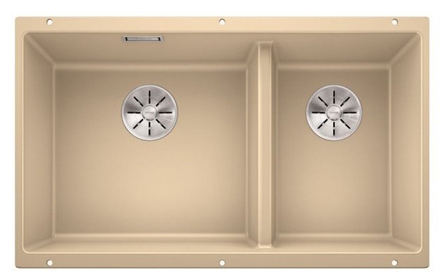 BLANCO мойка   SUBLINE   430/270-U       подстольн., двойн