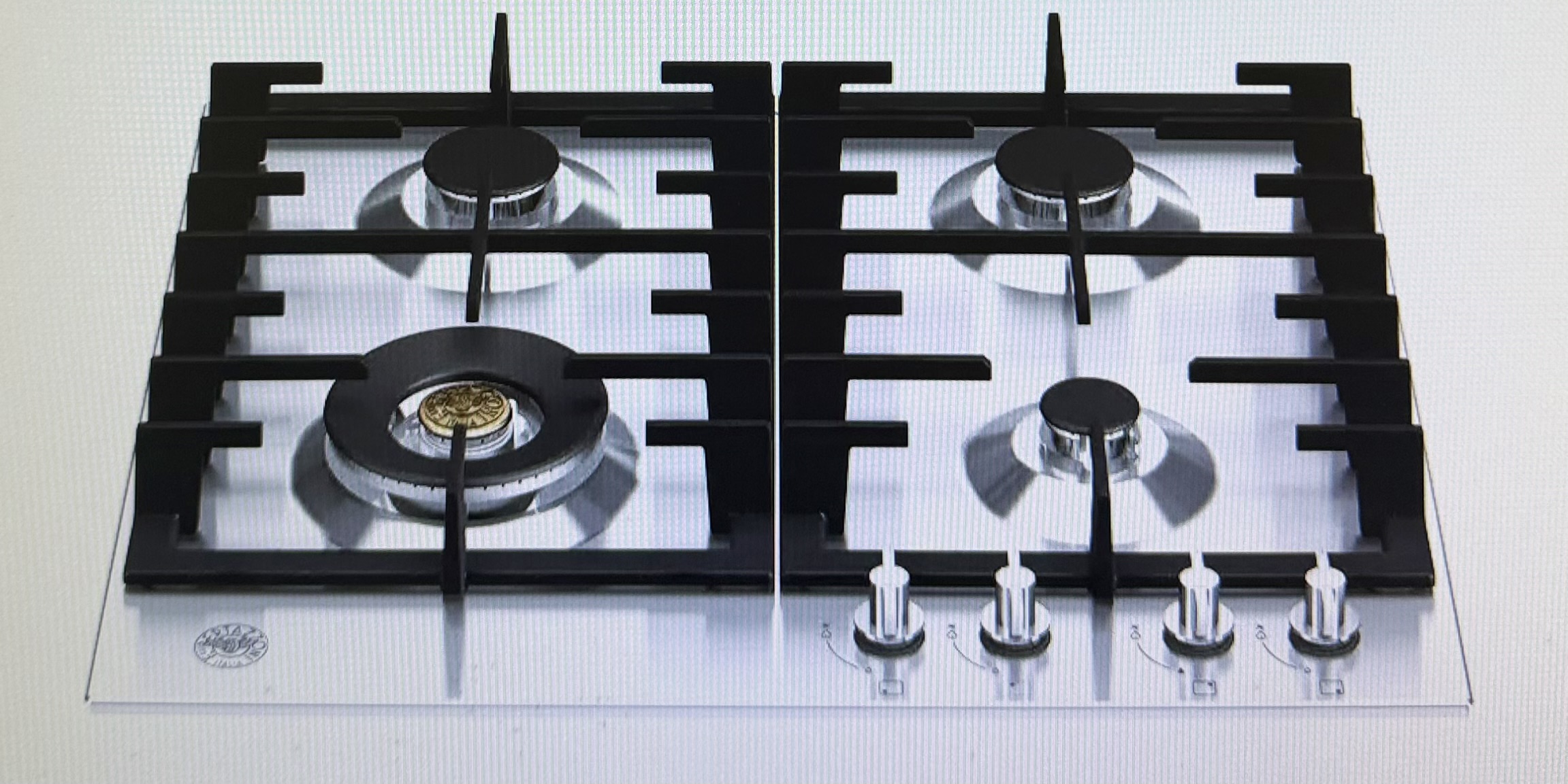 BERTAZZONI  варочная панель газовая   P604LMODX   нерж.