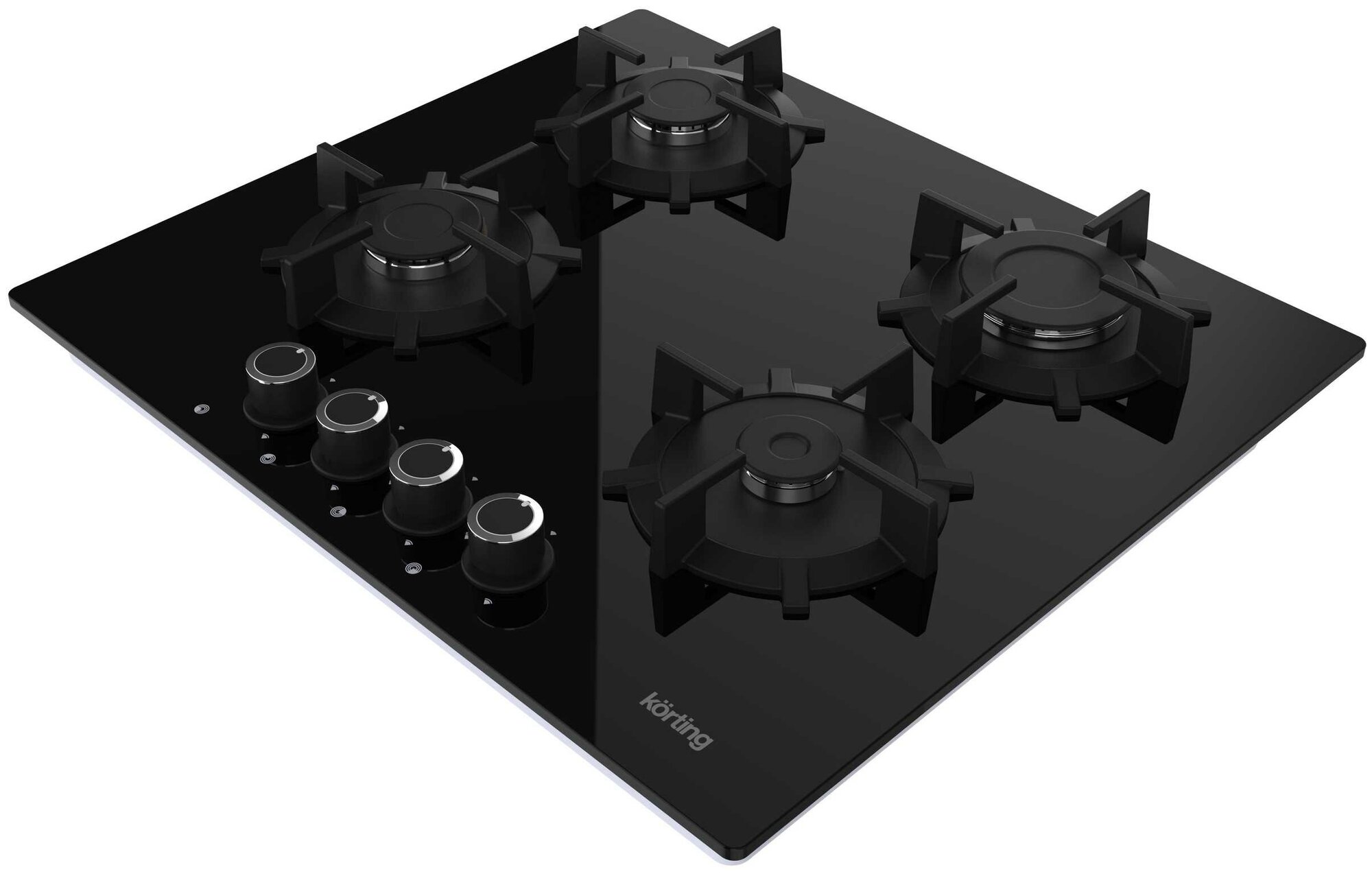 KORTING   варочная панель газовая   HGG 6420 CN   черн.,стекло _