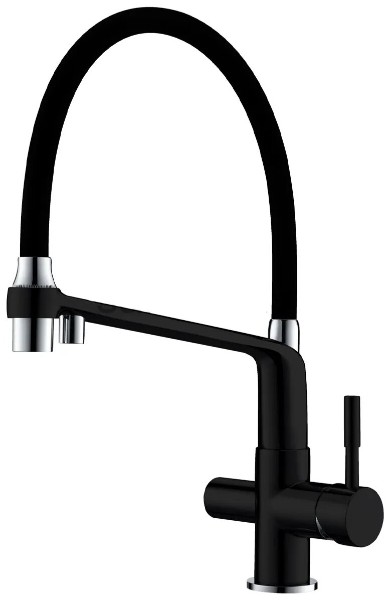 KERN смеситель для кухни 2094 black   +фильтр   /8