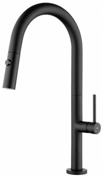 KAISER  смеситель д/кух.+кран д/фильтра   26466 - 2 черн./мат.  +