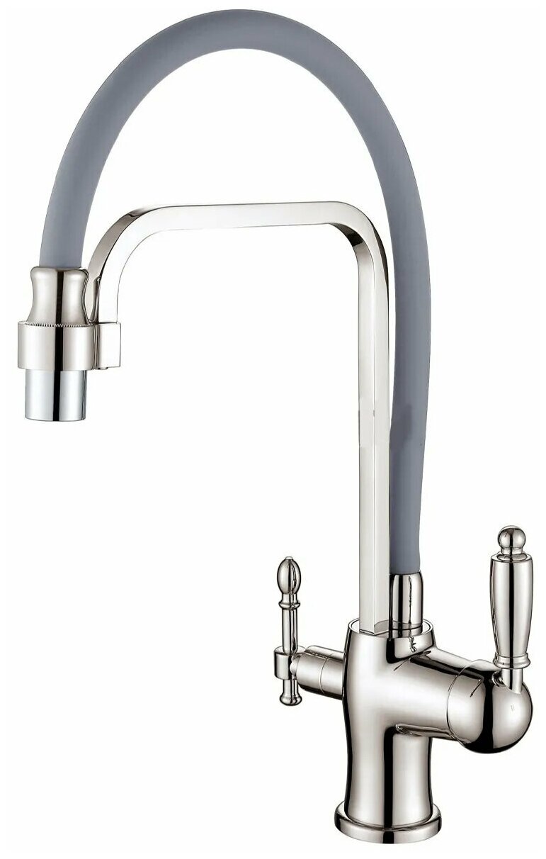 KERN смеситель для кухни 2084 satin   +фильтр   /8  _