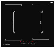 KUPPERSBERG  варочная панель индукционная   ICD 601    бел. _   снято с пр-ва