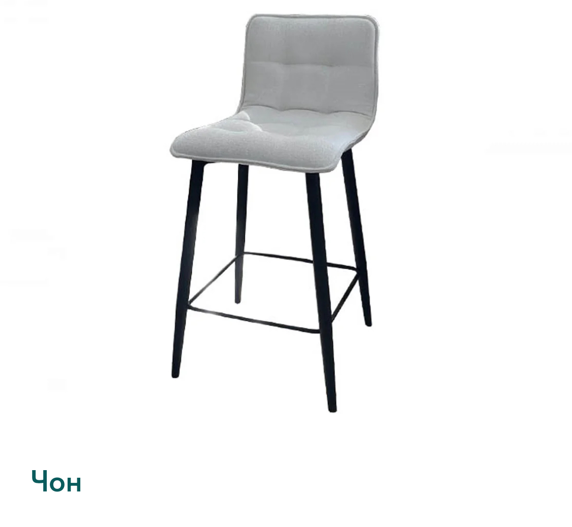 Стул ЧОН  Е-85 спинка+сиденье  (каркас ЧОН черн.мат)