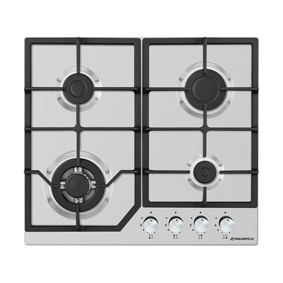 MAUNFELD  варочная панель газовая     EGHS  64.43 CS/G   нерж, чугун, экспресс
