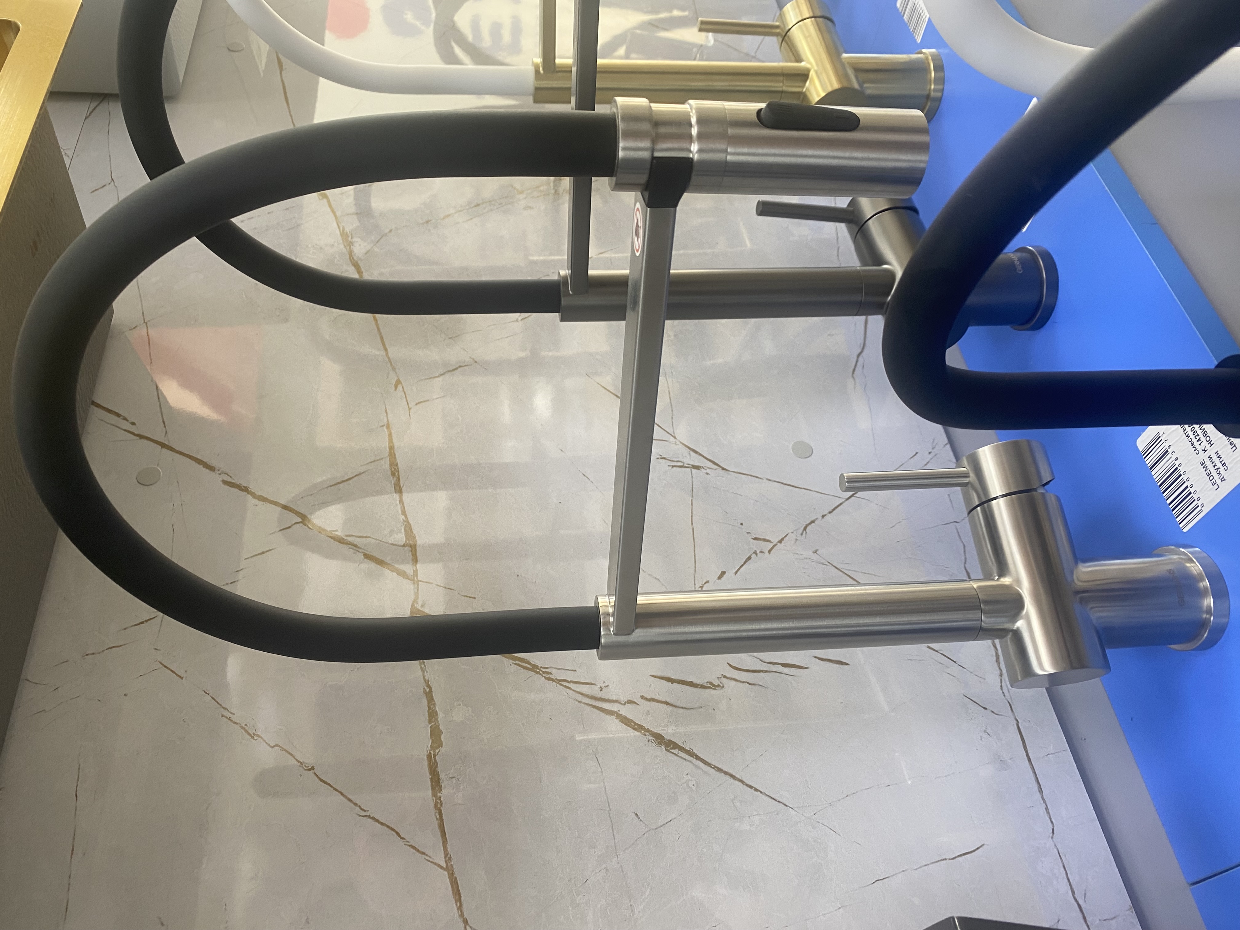 LEDEME   смеситель д\кухни  K 14290А-2  сатин 