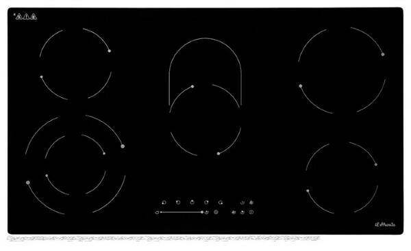 IL MONTE   варочная  панель стеклокерам.   BH-900BGC   черн.,90см