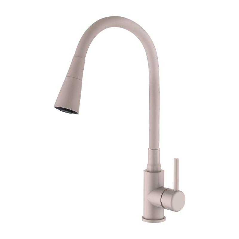 LEDEME   смеситель д\кухни  L 4199М-16  беж.   