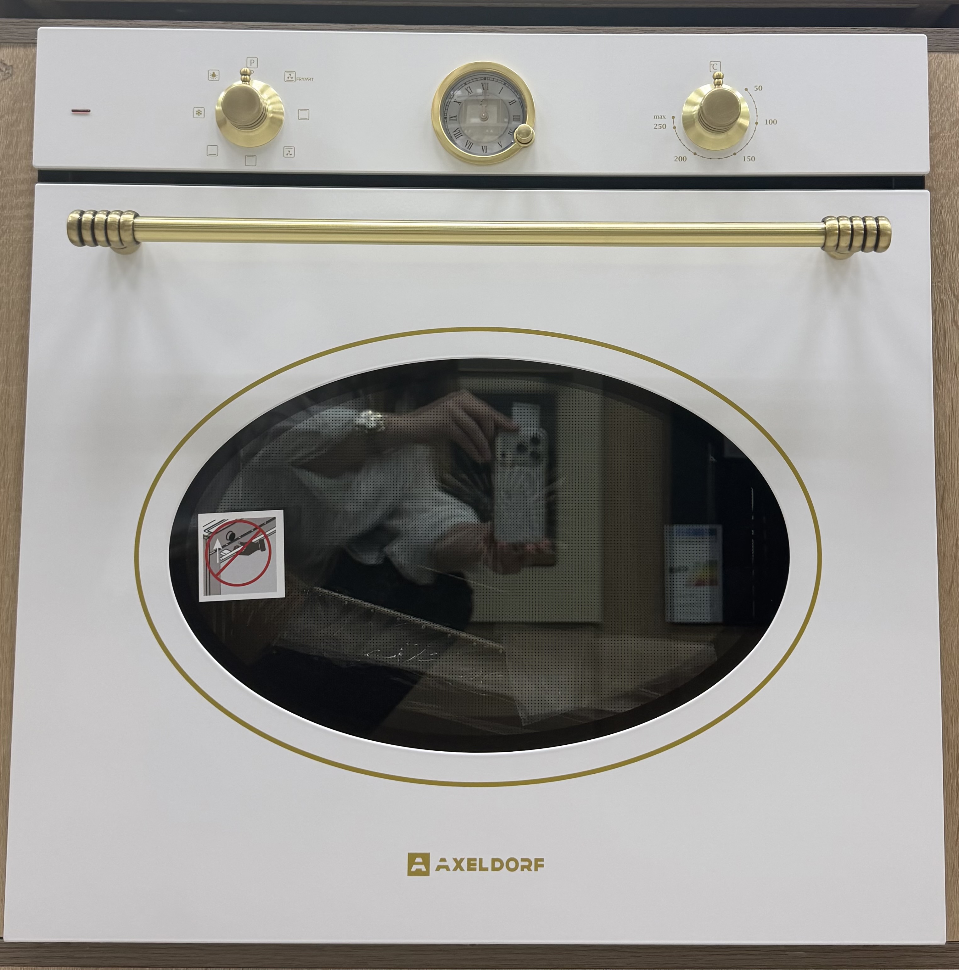 AXELDORF классик духовой шкаф  BN-83-3 RETRO WHITE     бел